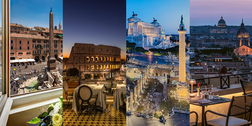 Beste Hotels in Rom mit Aussicht
