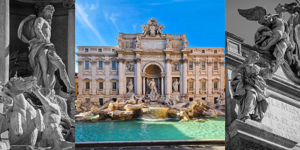 Trevi-Brunnen in Rom