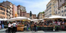 Campo de' Fiori in Rom