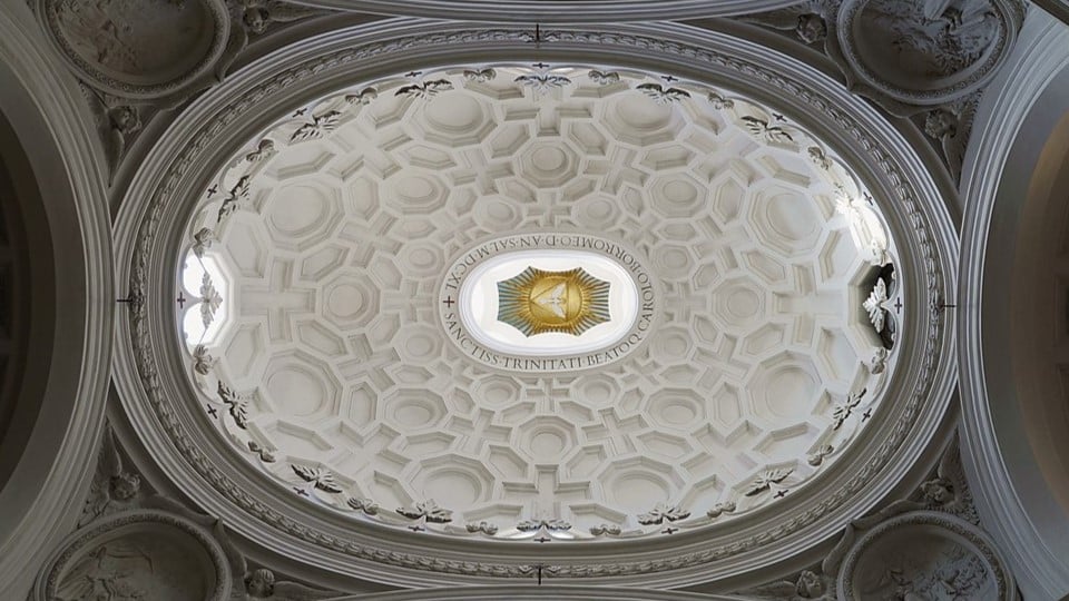 Kuppel von San Carlo alle Quattro Fontane San Carlo alle Quattro Fontane