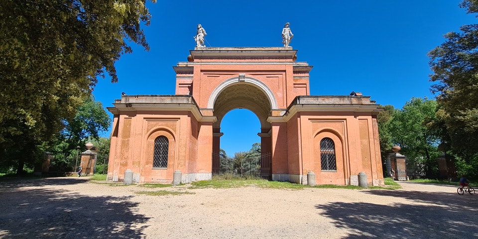 Arco dei Quattro Venti nahe dem Eingang San Pancrazio zur Villa Doria Pamphilj