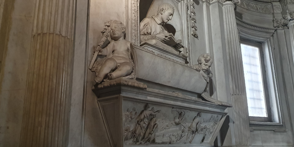 Grabmonument von Francesco Raimondi in der Raimondi-Kapelle