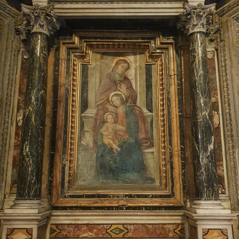 Heilige Anna mit der Jungfrau Maria und dem Jesuskind in San Pietro in Montorio